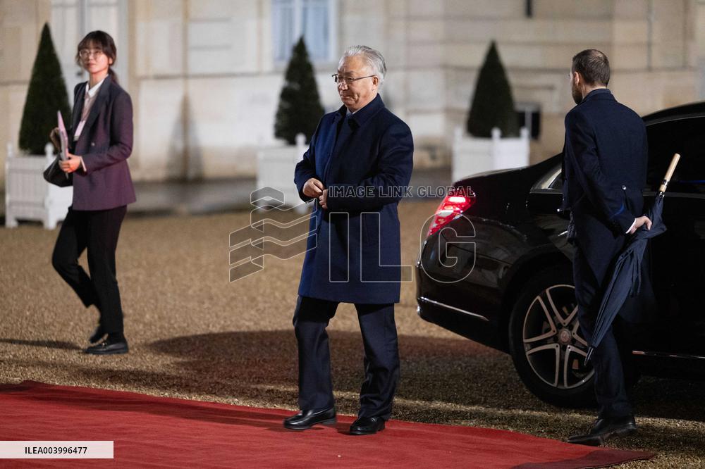 Arrivals for a State Dinner at the Elysee during the AI Action Summit - Paris RL
