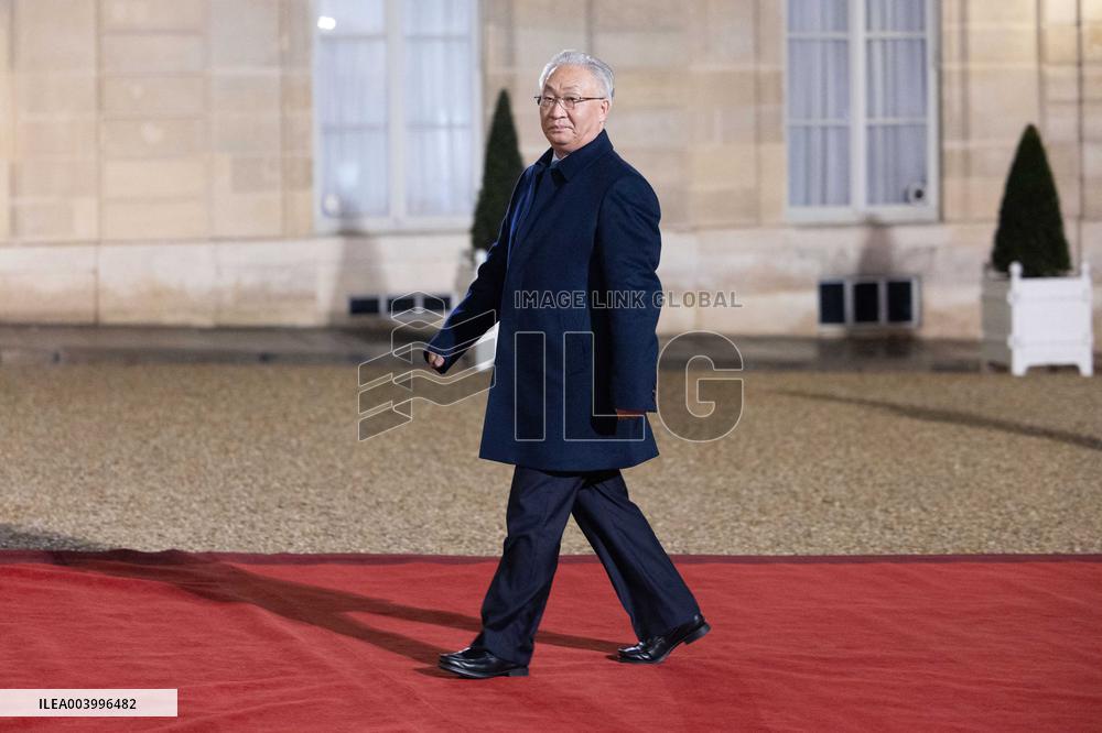 Arrivals for a State Dinner at the Elysee during the AI Action Summit - Paris RL