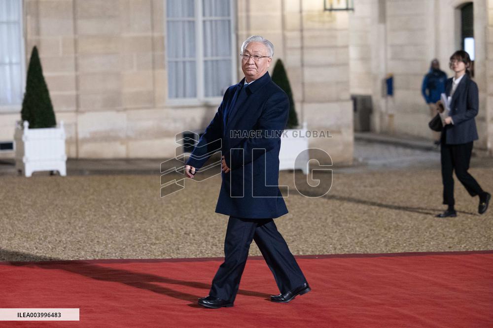 Arrivals for a State Dinner at the Elysee during the AI Action Summit - Paris RL