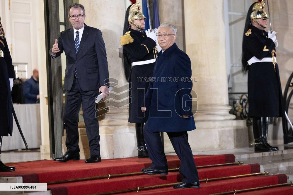 Arrivals for a State Dinner at the Elysee during the AI Action Summit - Paris RL