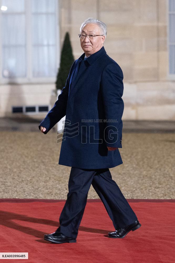 Arrivals for a State Dinner at the Elysee during the AI Action Summit - Paris RL