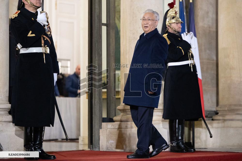 Arrivals for a State Dinner at the Elysee during the AI Action Summit - Paris RL