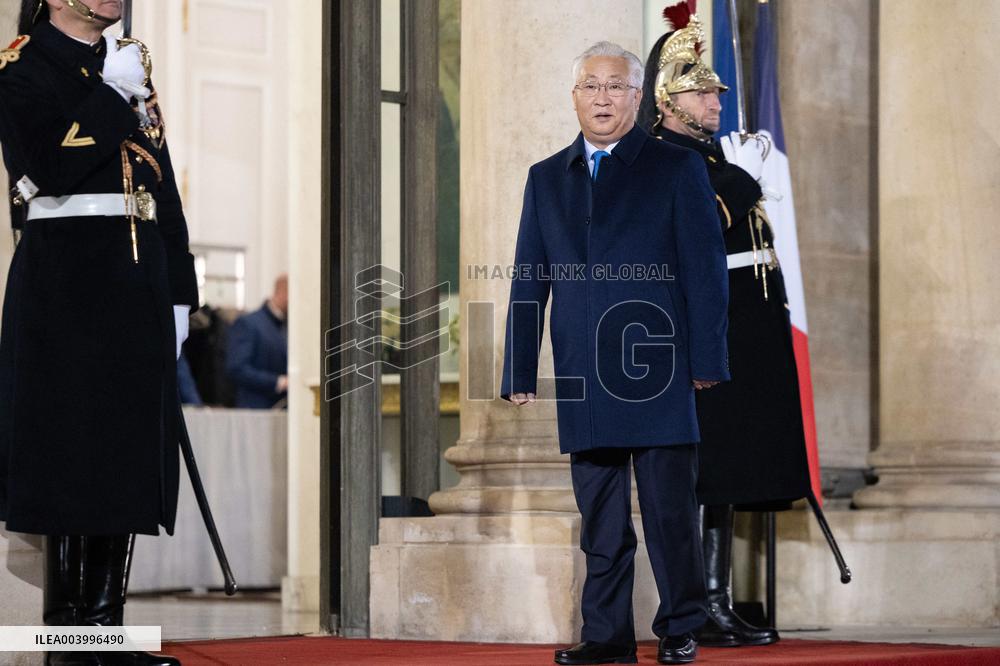 Arrivals for a State Dinner at the Elysee during the AI Action Summit - Paris RL
