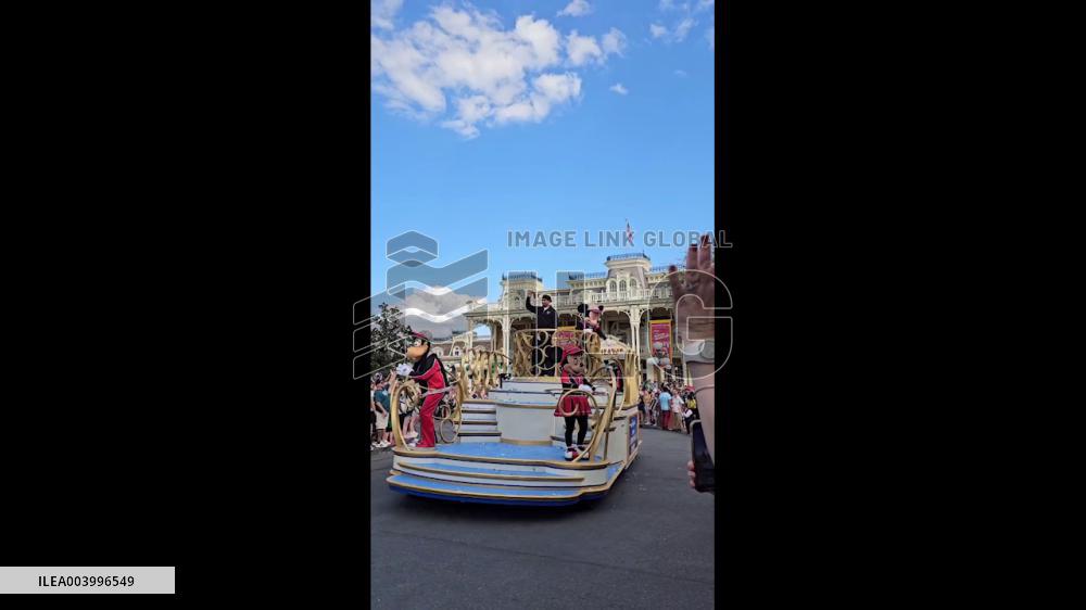 US: Super Bowl MVP Jalen Hurts Joins Disney Parade To Celebrates Victory 2