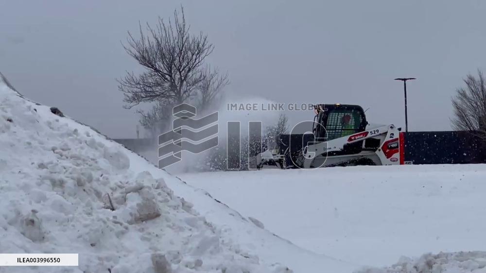 US: Weather Alerts Issued As Lake Effect Snow Continues In Parts Of New York