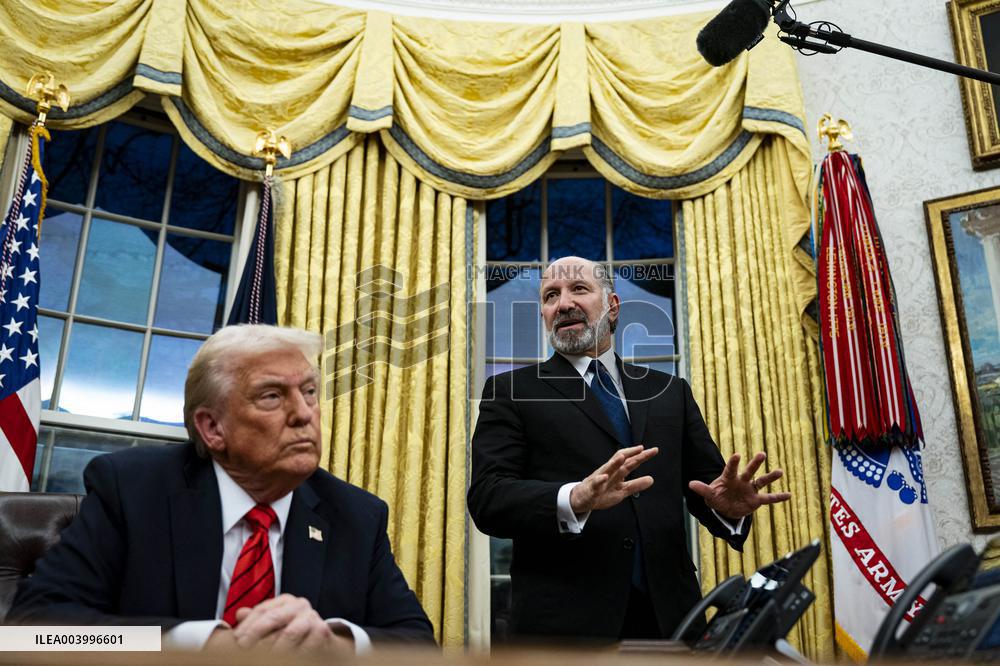 President Trump Signs An Executive Order - DC