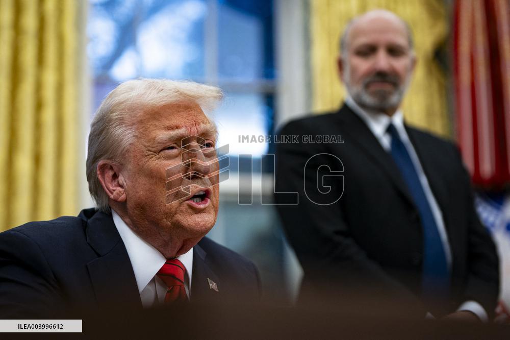 President Trump Signs An Executive Order - DC