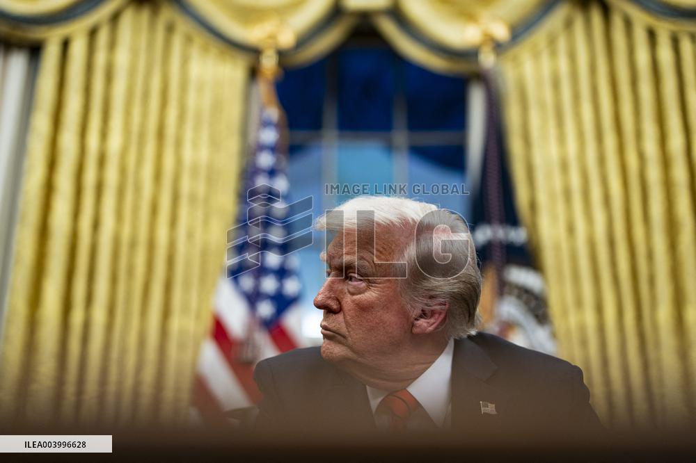 President Trump Signs An Executive Order - DC