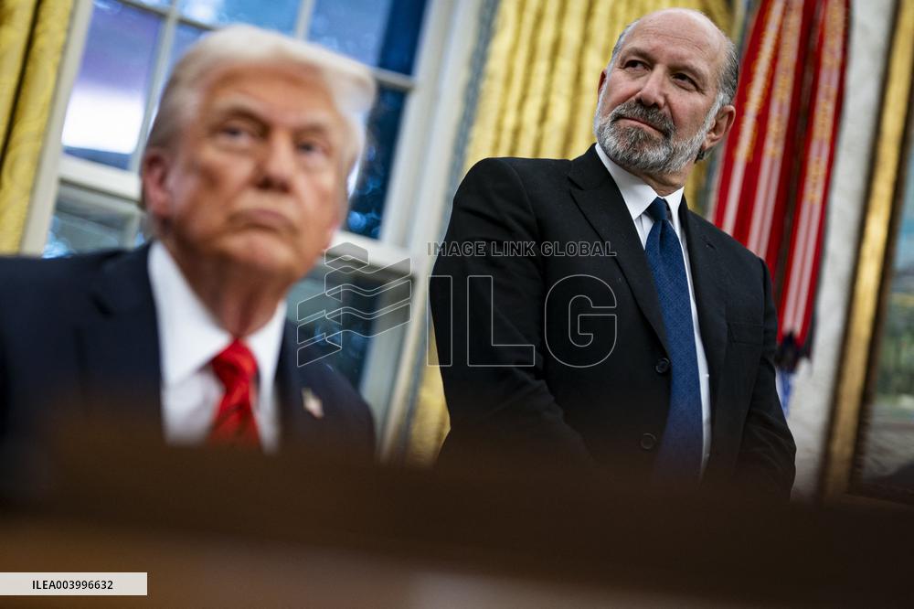 President Trump Signs An Executive Order - DC