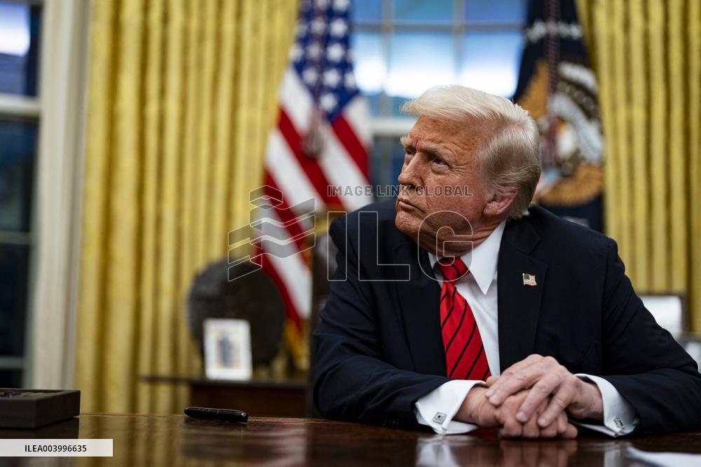 President Trump Signs An Executive Order - DC