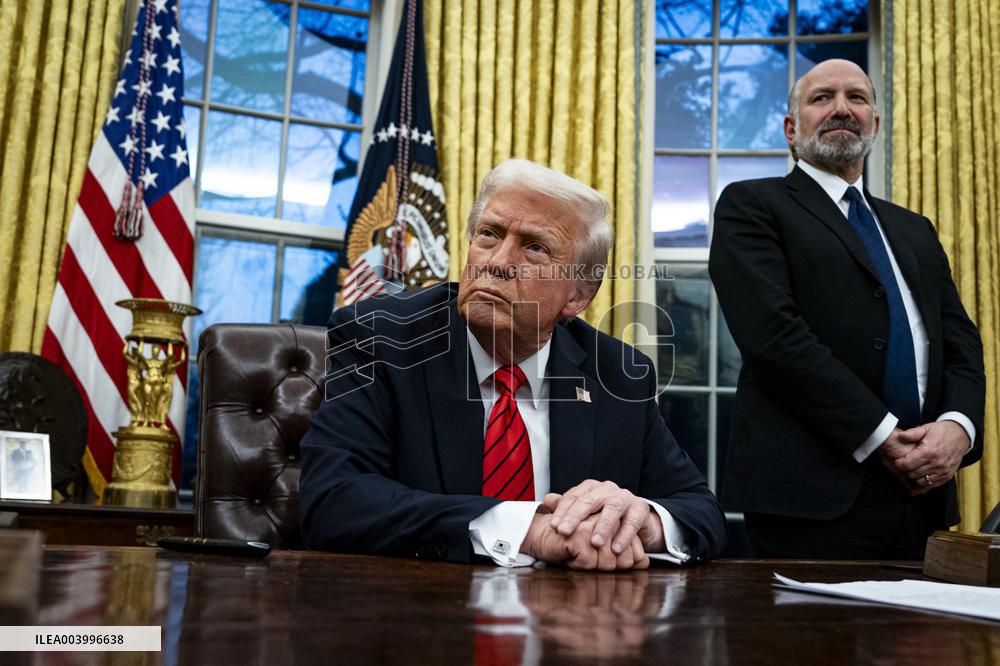 President Trump Signs An Executive Order - DC