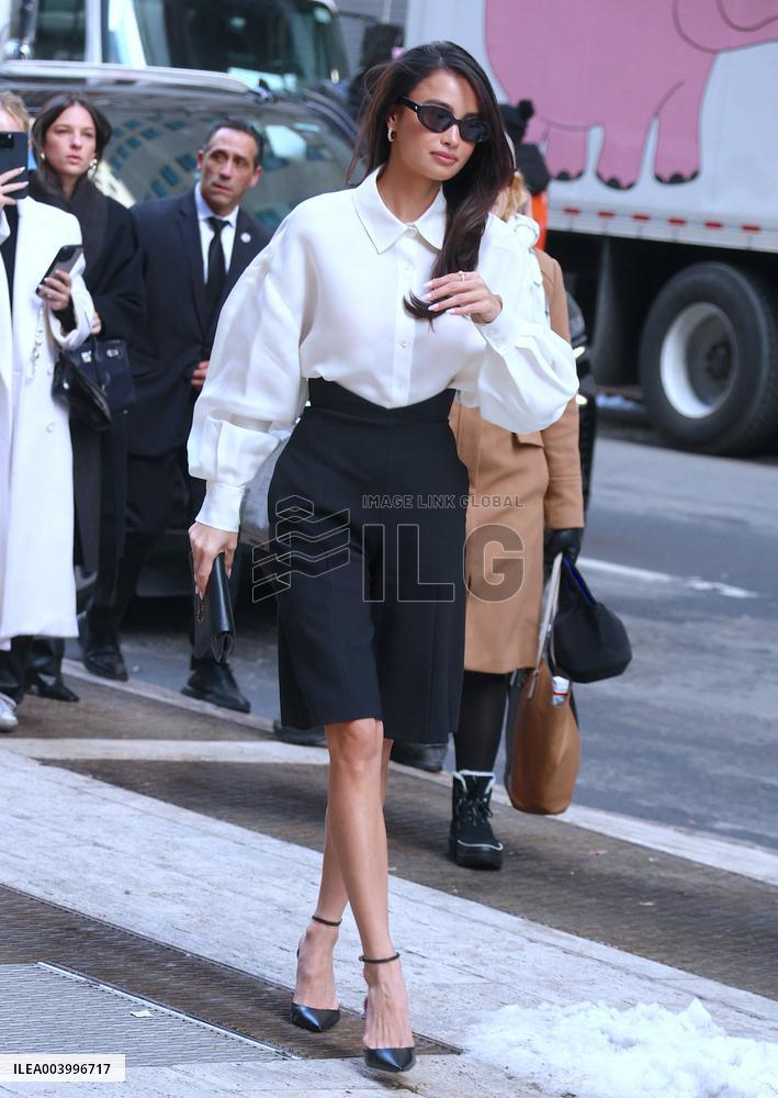 NYFW - Carolina Herrera Arrivals