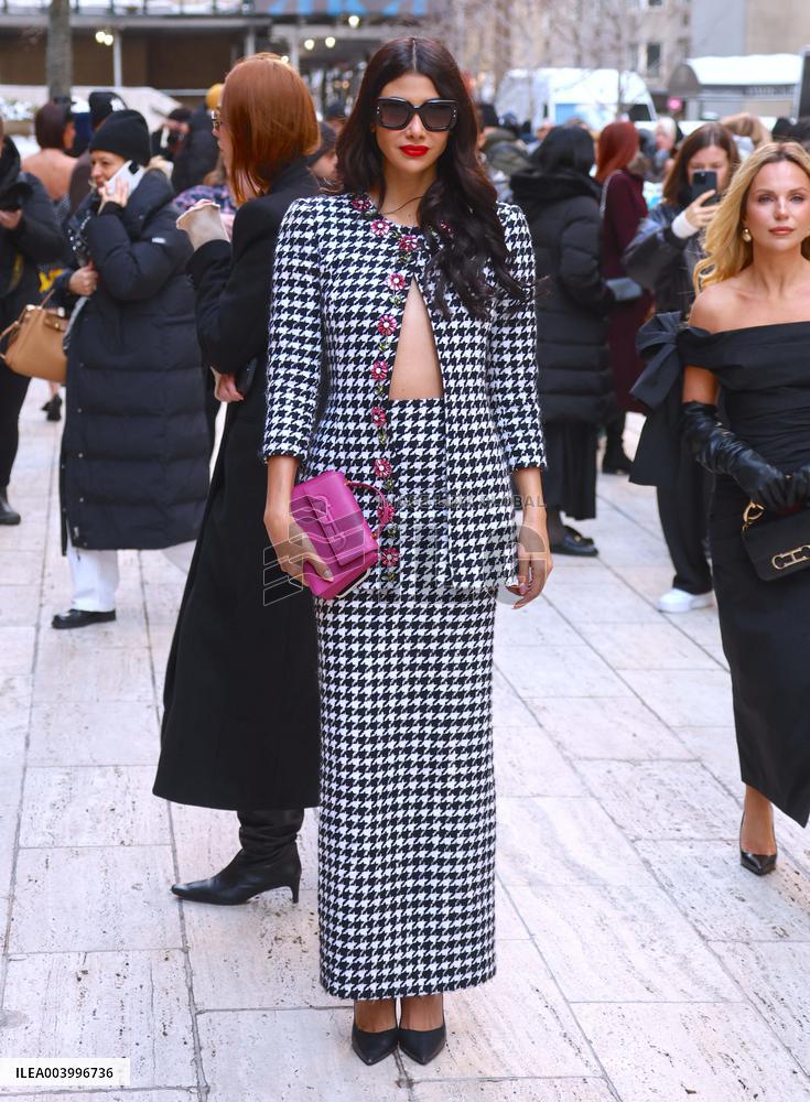 NYFW - Carolina Herrera Arrivals