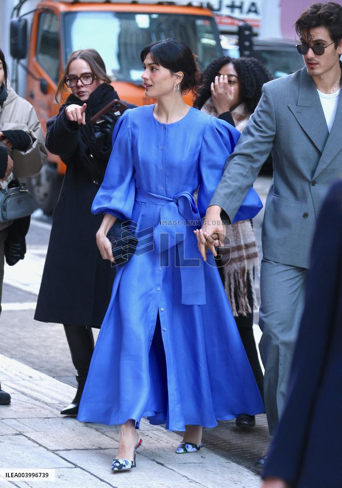 NYFW - Carolina Herrera Arrivals