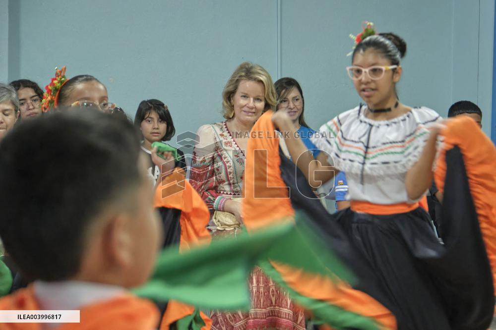Queen Mathilde Visit To Costa Rica