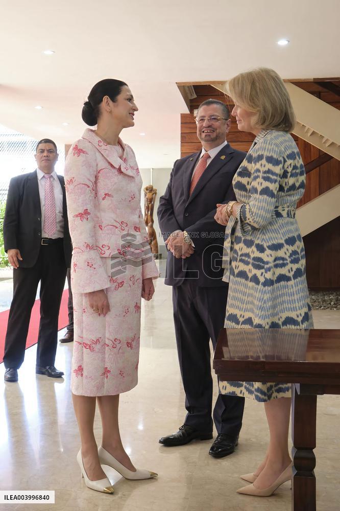 Queen Mathilde Visit To Costa Rica