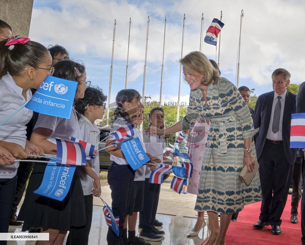 Queen Mathilde Visit To Costa Rica