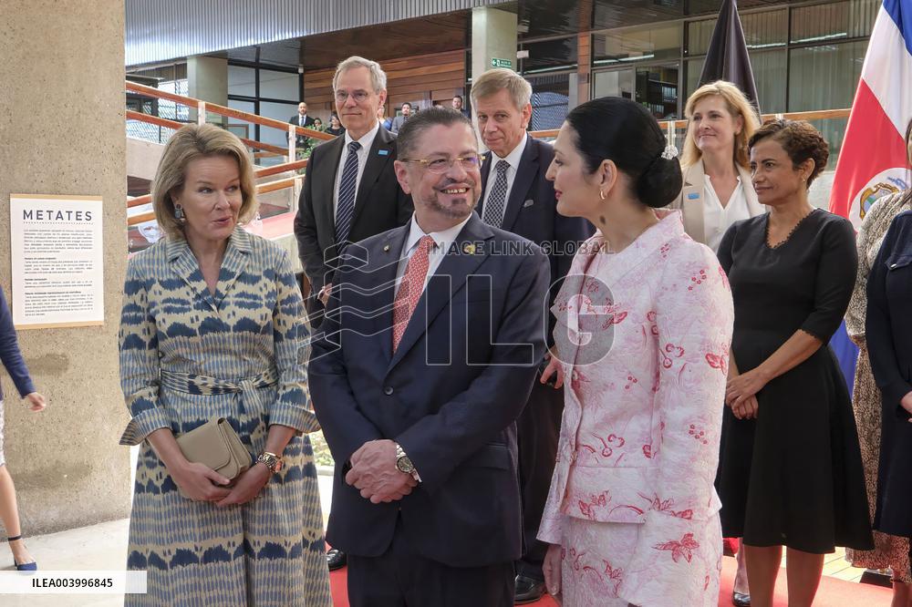 Queen Mathilde Visit To Costa Rica