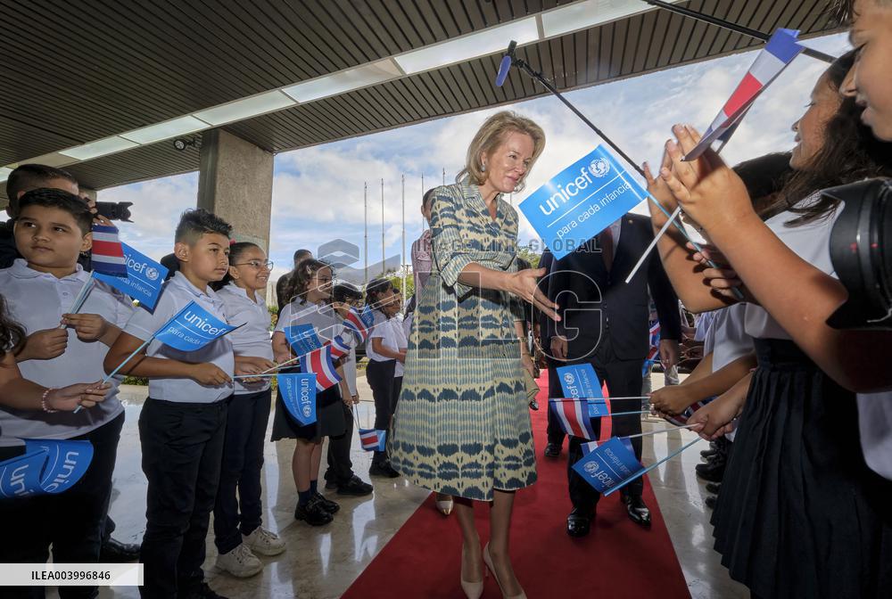 Queen Mathilde Visit To Costa Rica