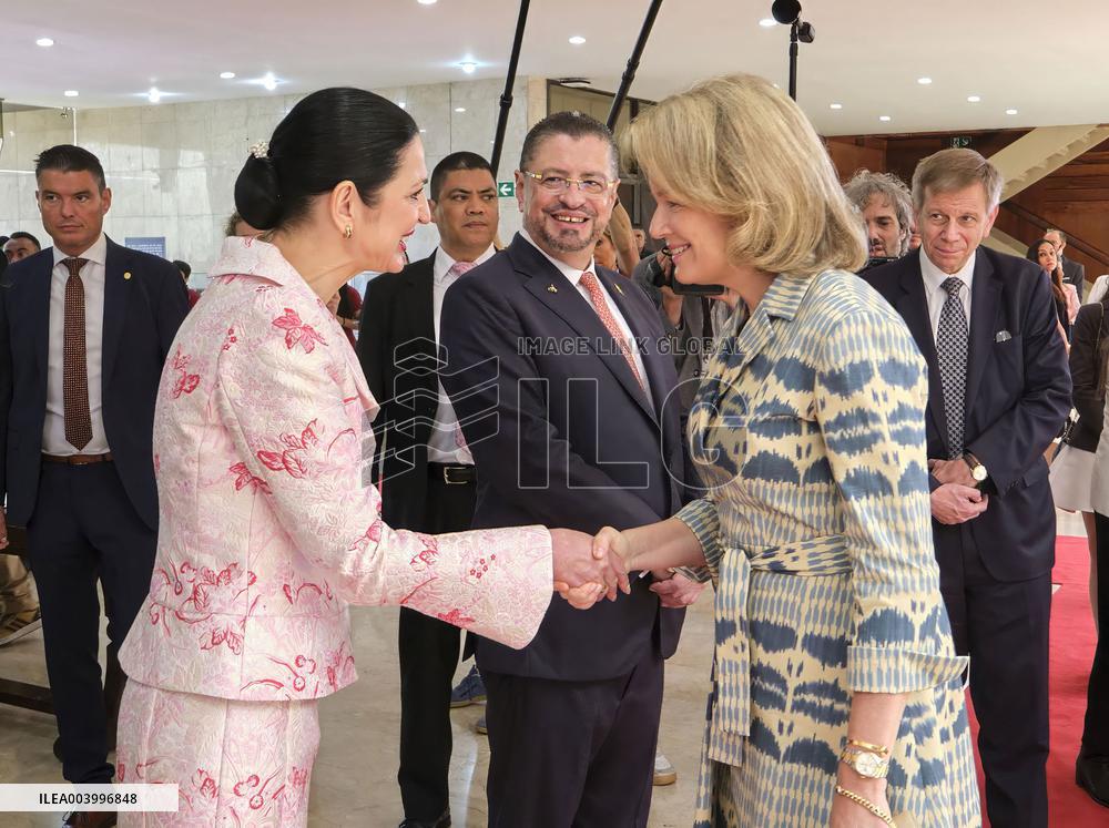 Queen Mathilde Visit To Costa Rica