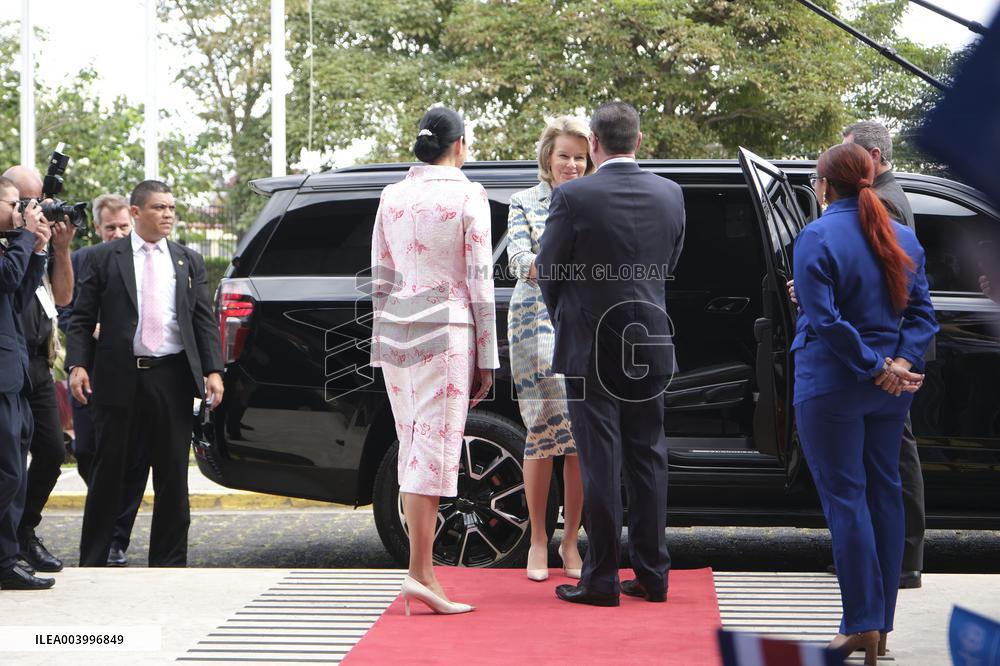 Queen Mathilde Visit To Costa Rica