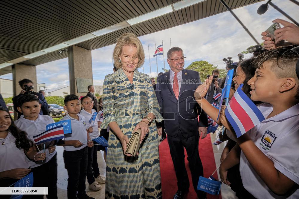 Queen Mathilde Visit To Costa Rica