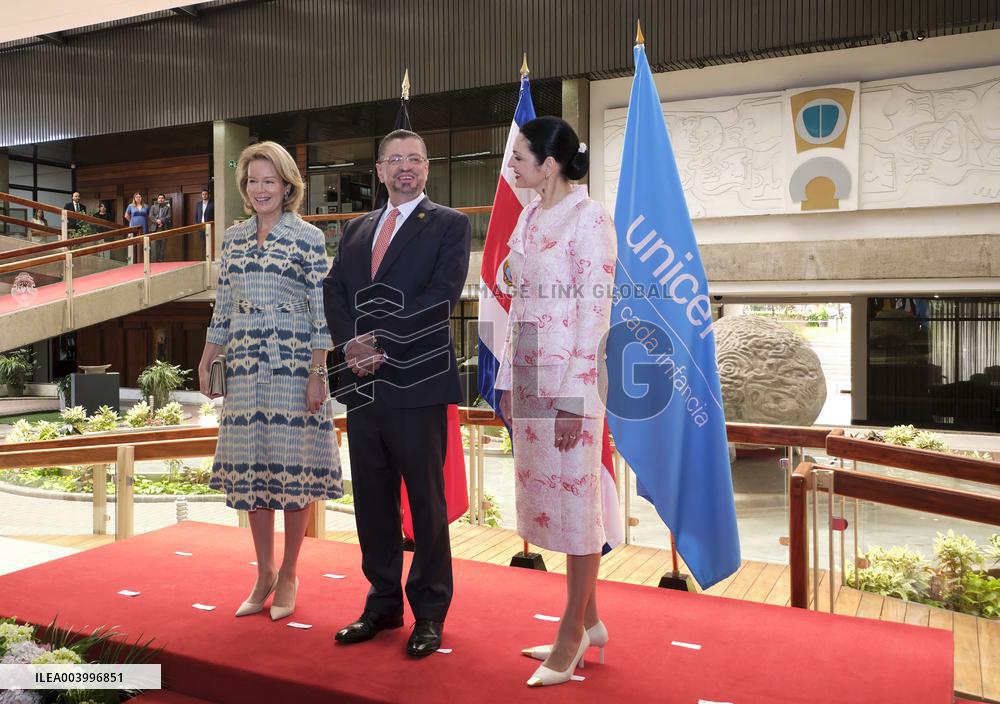 Queen Mathilde Visit To Costa Rica