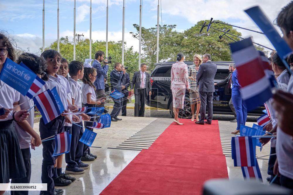 Queen Mathilde Visit To Costa Rica