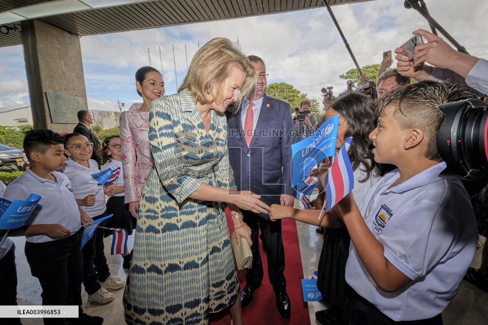 Queen Mathilde Visit To Costa Rica
