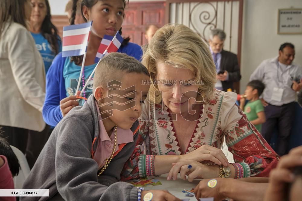Queen Mathilde Visit To Costa Rica