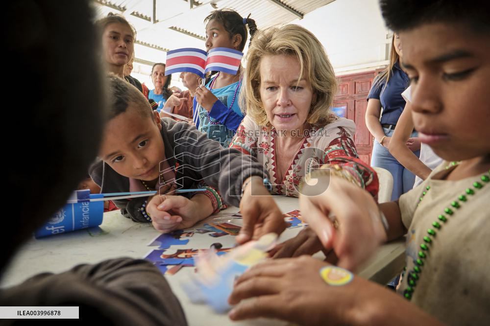 Queen Mathilde Visit To Costa Rica