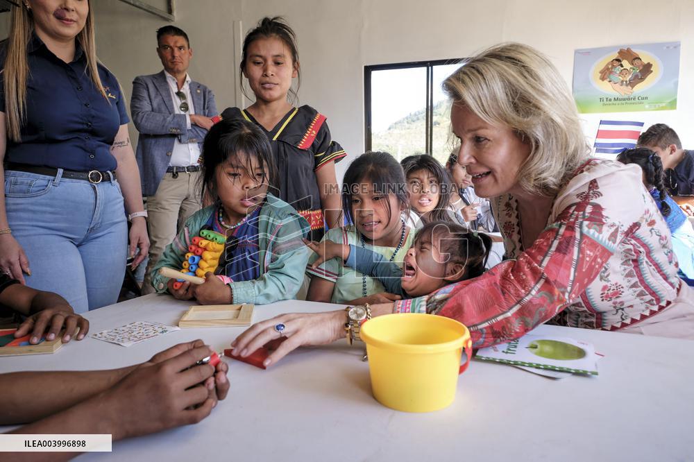 Queen Mathilde Visit To Costa Rica