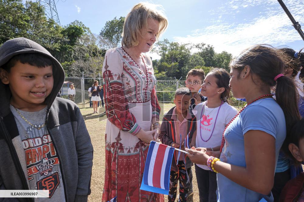 Queen Mathilde Visit To Costa Rica