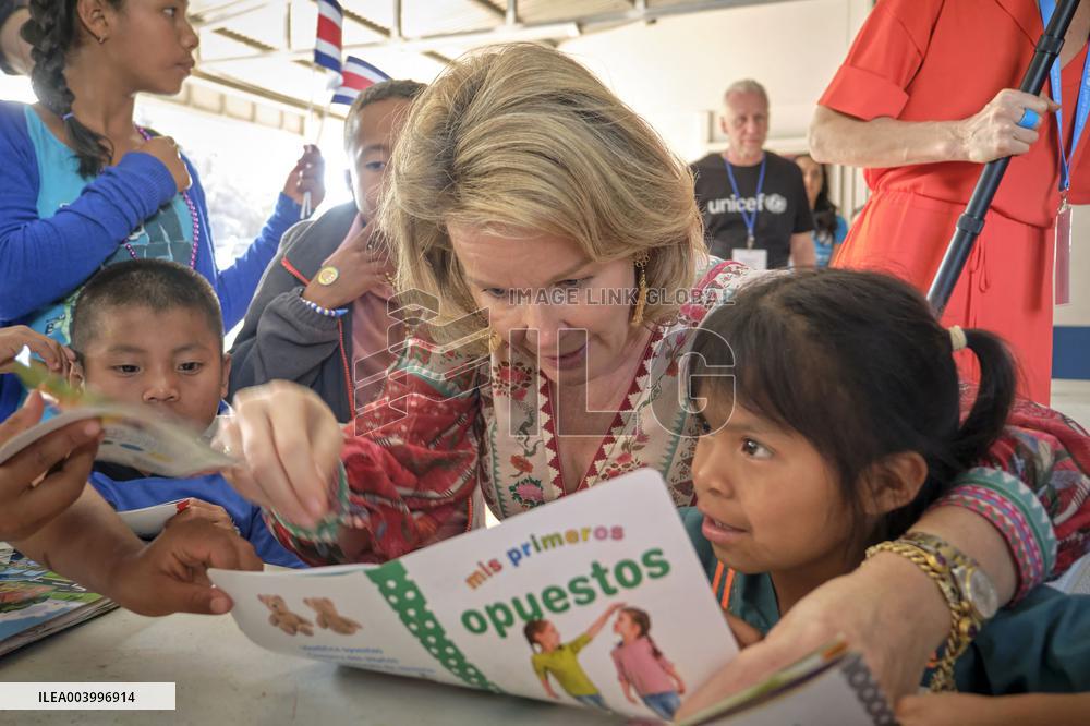 Queen Mathilde Visit To Costa Rica
