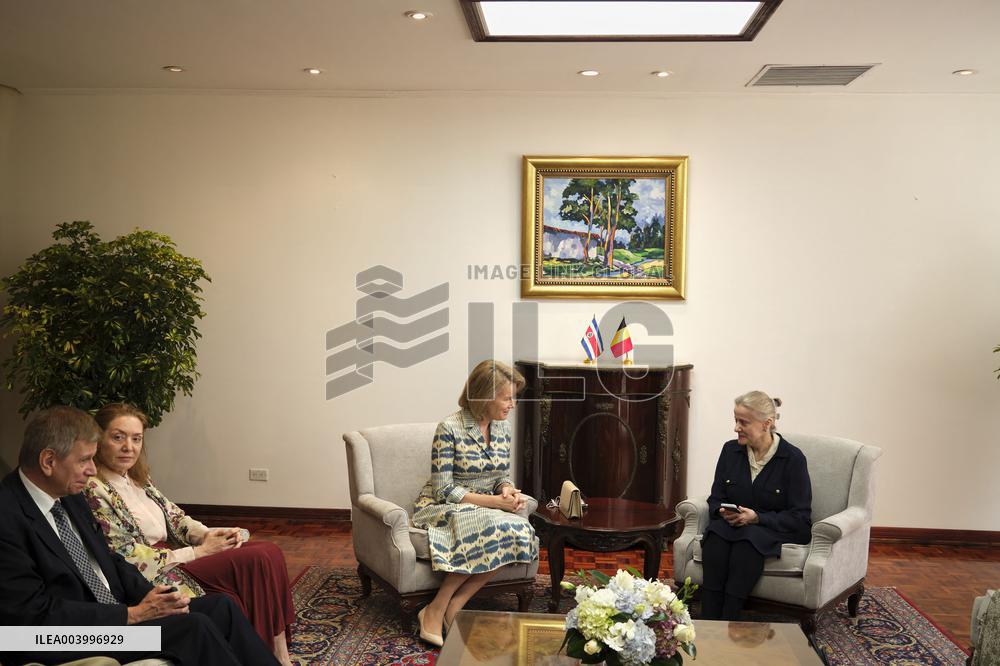 Queen Mathilde Visit To Costa Rica