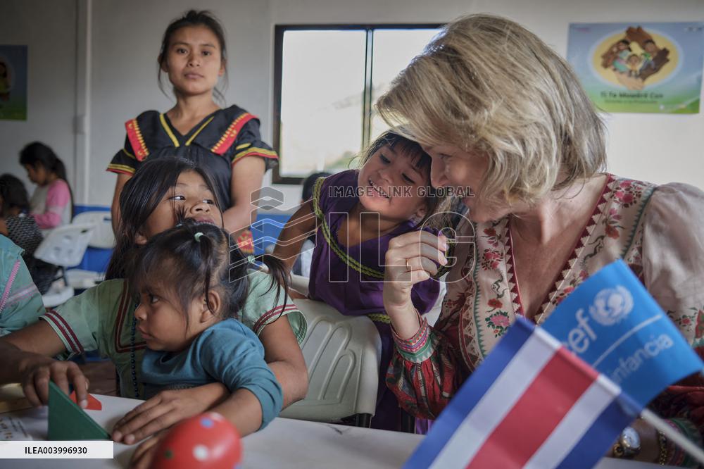 Queen Mathilde Visit To Costa Rica