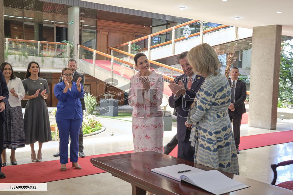 Queen Mathilde Visit To Costa Rica