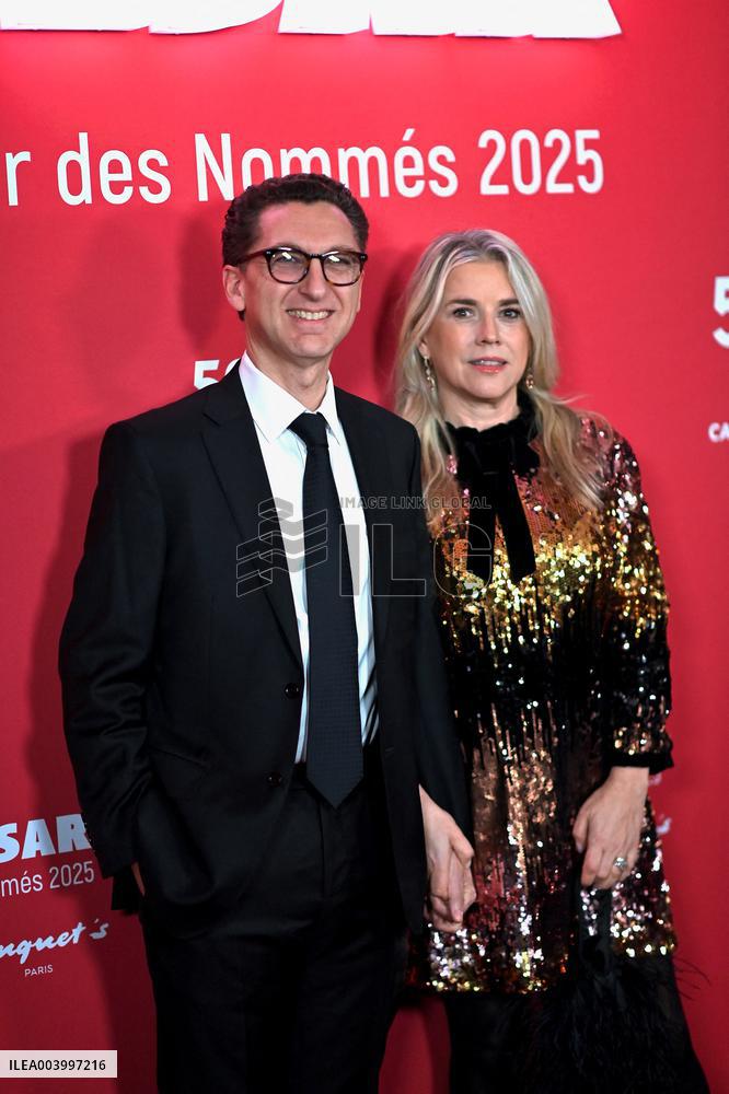 Cesar 2025 - Nominee Dinner - Paris