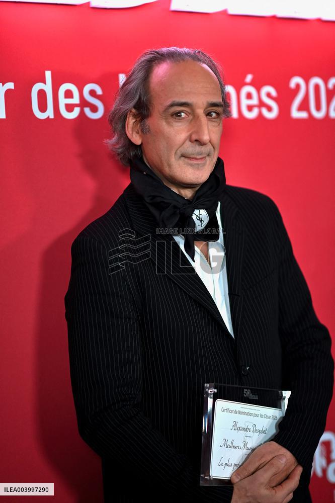 Cesar 2025 - Nominee Dinner - Paris