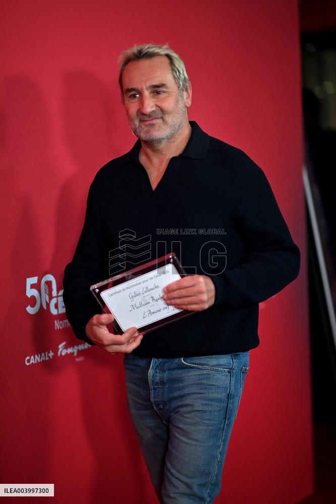 Cesar 2025 - Nominee Dinner - Paris