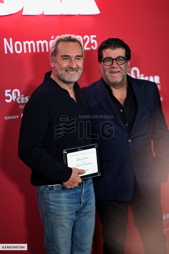 Cesar 2025 - Nominee Dinner - Paris