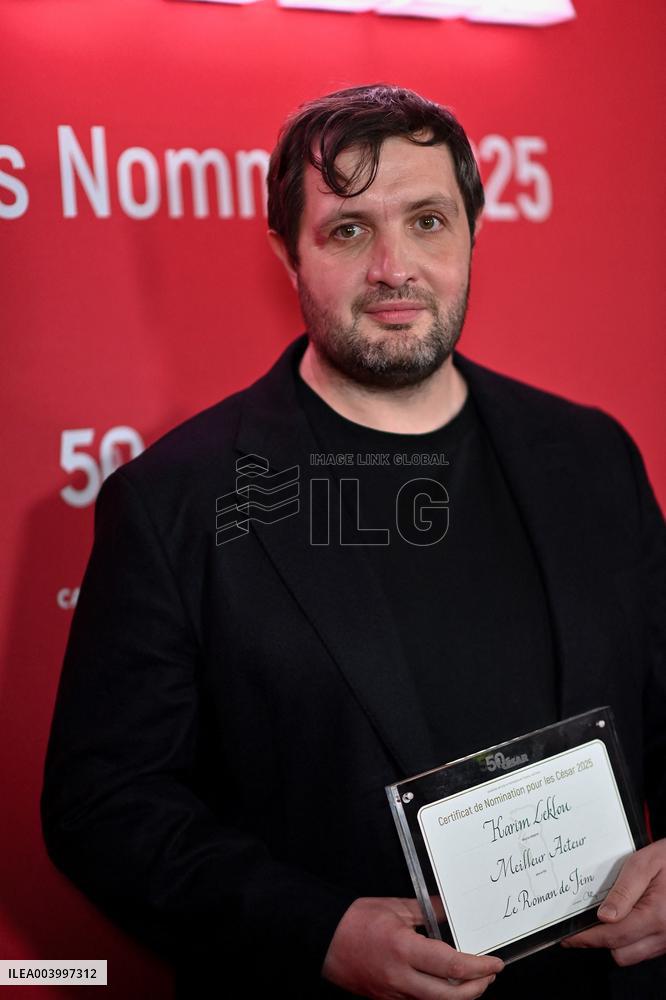 Cesar 2025 - Nominee Dinner - Paris