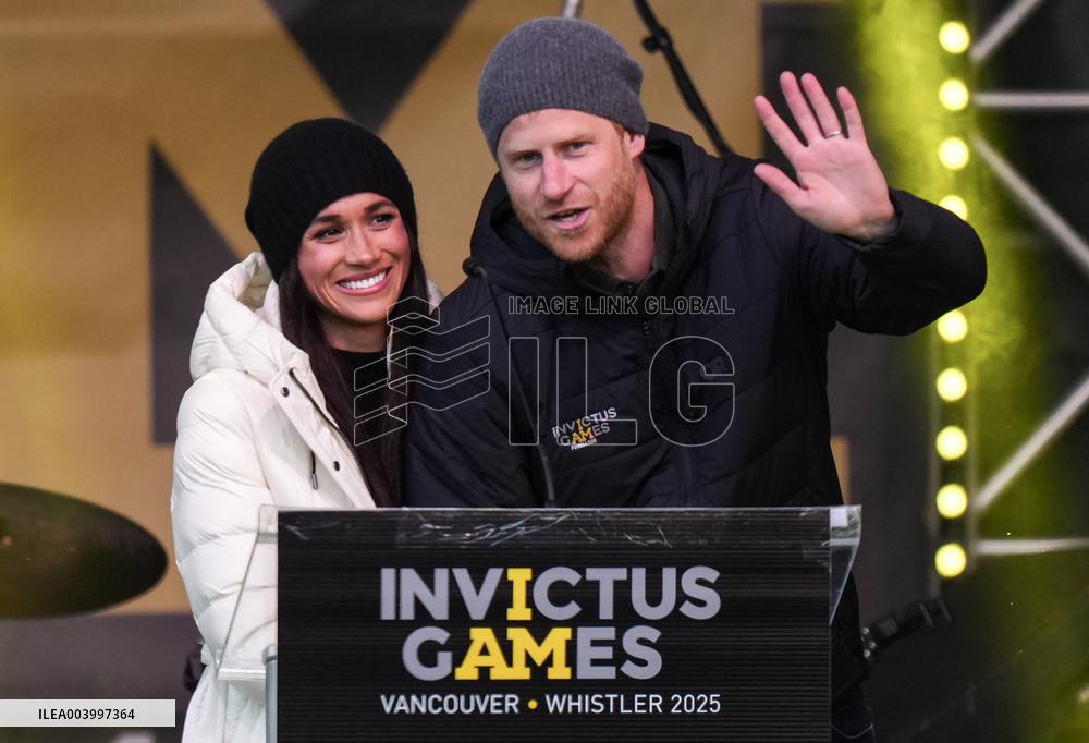 Invictus - Duke And Duchess Of Sussex At Whistler Welcome Celebration