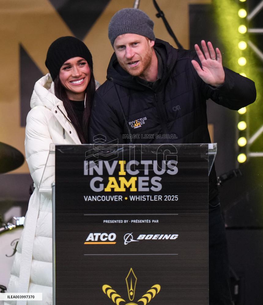 Invictus - Duke And Duchess Of Sussex At Whistler Welcome Celebration