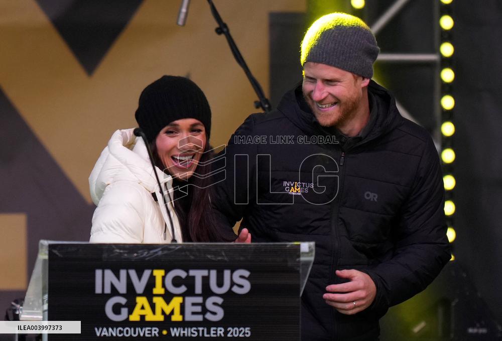 Invictus - Duke And Duchess Of Sussex At Whistler Welcome Celebration