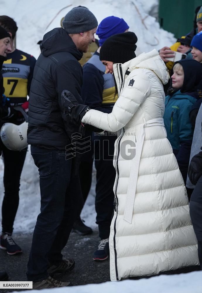 Invictus - Duke And Duchess Of Sussex At Whistler Welcome Celebration