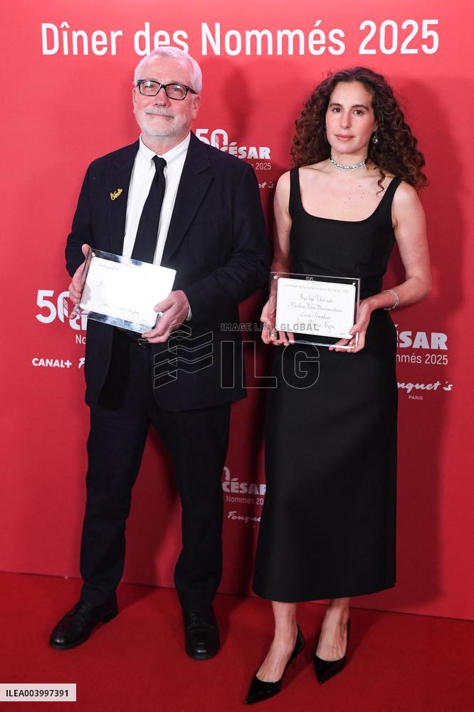 Cesar 2025 Nominee Dinner