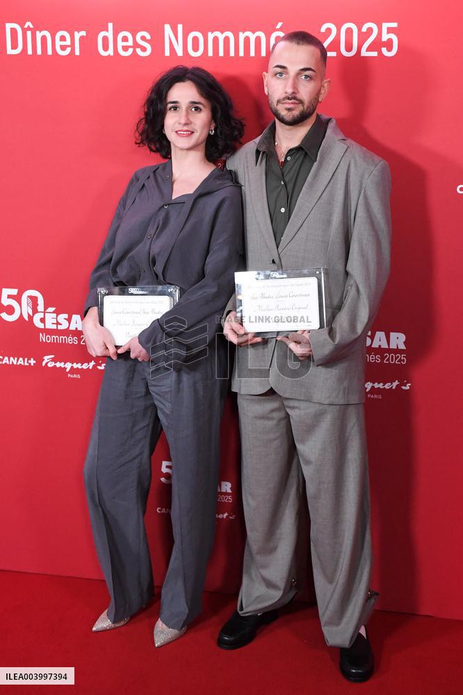 Cesar 2025 Nominee Dinner