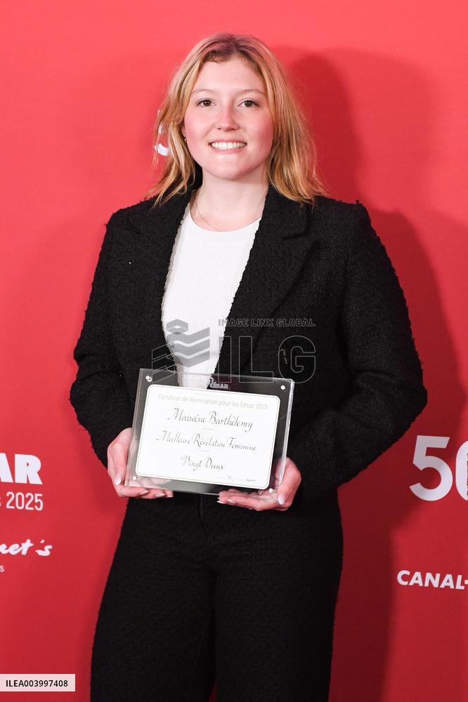 Cesar 2025 Nominee Dinner