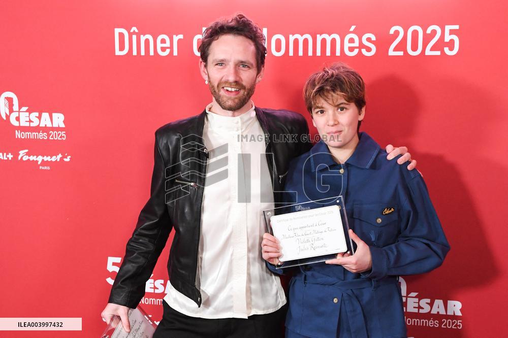 Cesar 2025 Nominee Dinner